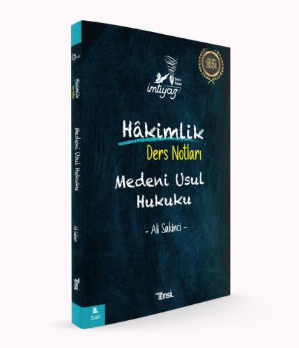İmtiyaz Medeni Usul Hukuku Ders Notları