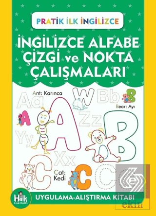 İngilizce Alfabe Çizgi ve Nokta Çalışmaları
