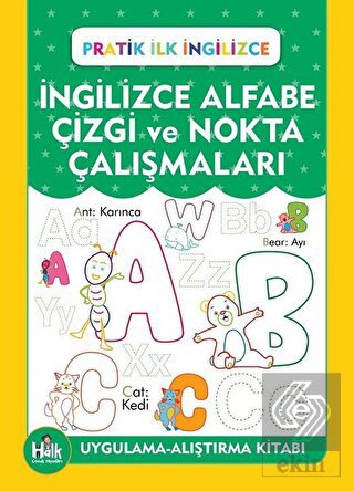 İngilizce Alfabe Çizgi ve Nokta Çalışmaları