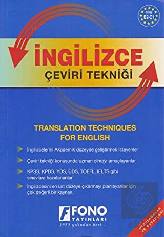 İngilizce Çeviri Tekniği
