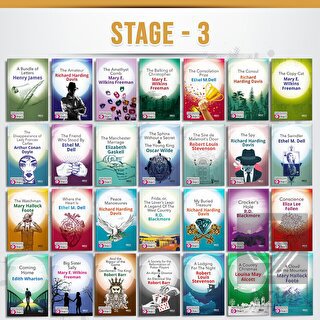 İngilizce Hikaye Kitabı Seti Stage 3 (28 Kitap Tak