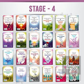 İngilizce Hikaye Kitabı Seti Stage - 4 (24 Kitap T