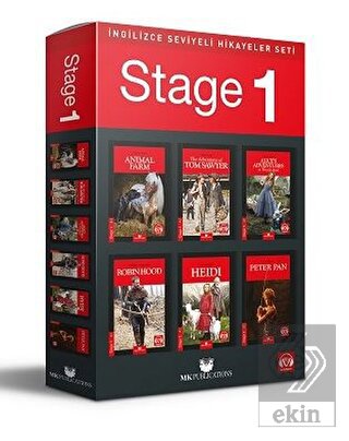 İngilizce Hikaye Seti Stage 1 (6 Kitap Takım)
