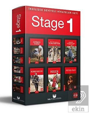 İngilizce Hikaye Seti Stage 1 (6 Kitap Takım)
