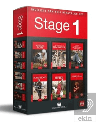 İngilizce Hikaye Seti Stage 1 (6 Kitap Takım)