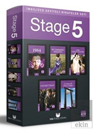 İngilizce Hikaye Seti Stage 5 (5 Kitap Takım)