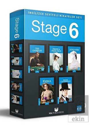 İngilizce Hikaye Seti Stage 6 (5 Kitap Takım)