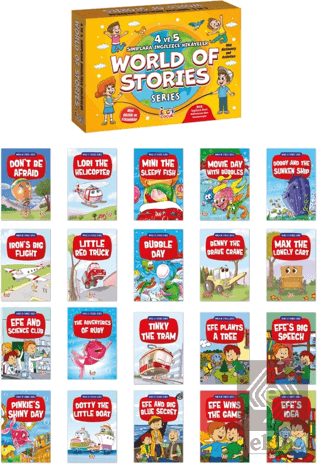 İngilizce Hikayeler 4 ve 5. Sınıf (20 Kitap)