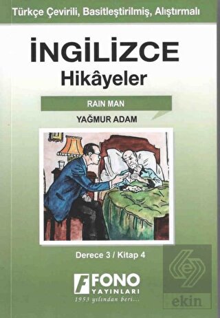 İngilizce Hikayeler - Yağmur Adam (Derece 3)