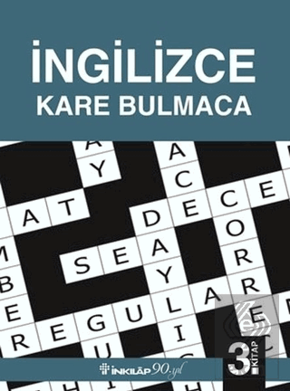 İngilizce Kare Bulmaca 3. Kitap
