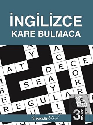 İngilizce Kare Bulmaca 3. Kitap