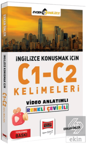 İngilizce Konuşmak İçin C1-C2 Kelimeleri Video Anlatımlı Renkli Çeviri