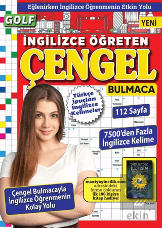 İngilizce Öğreten Çengel Bulmaca 01 Bertan Kodamanoğlu Maxi Yayıncılık