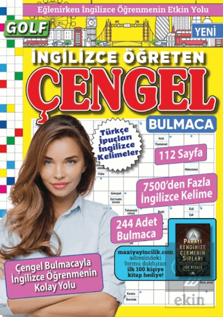 İngilizce Öğreten Çengel Bulmaca 02 Bertan Kodamanoğlu Maxi Yayıncılık