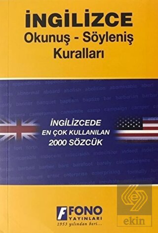 İngilizce Okunuş - Söyleniş Kuralları