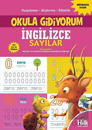 İngilizce Sayılar - Okula Gidiyorum