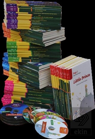 İngilizce Stage Okuma Kitapları Seti CD'li (90 Kit