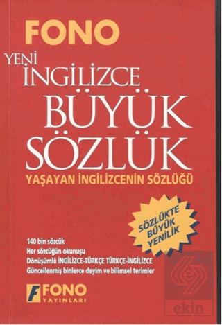 İngilizce / Türkçe - Türkçe / Yeni İngilizce Büyük