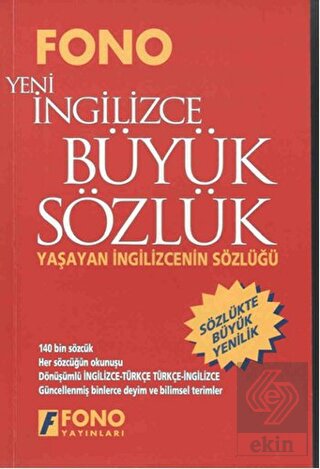 İngilizce / Türkçe - Türkçe / Yeni İngilizce Büyük