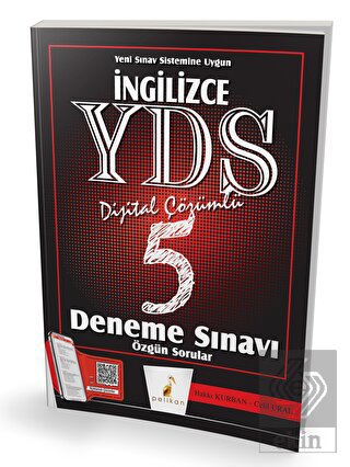 İngilizce YDS Çözümlü 5 Deneme Sınavı