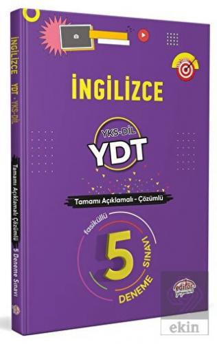 İngilizce YDT YKS-DİL Tamamı Çözümlü 5 Fasikül Den