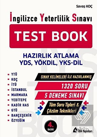 İngilizce Yeterlilik Sınavı - Test Book