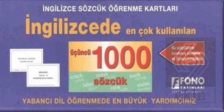 İngilizcede En Çok Kullanılan Üçüncü 1000 Sözcük