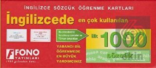 İngilizcede İlk 1000 Sözcük Kartları