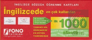 İngilizcede İlk 1000 Sözcük Kartları