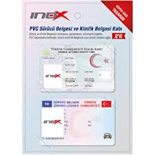 İNOX PVC KİMLİK KABI 2.Lİ