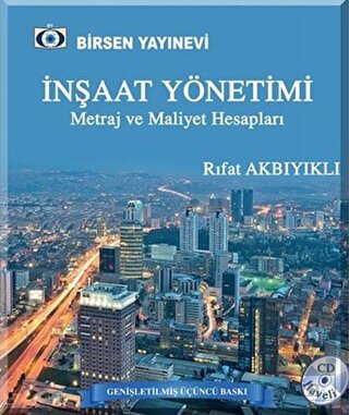 İnşaat Yönetimi Metraj ve Maliyet Hesapları
