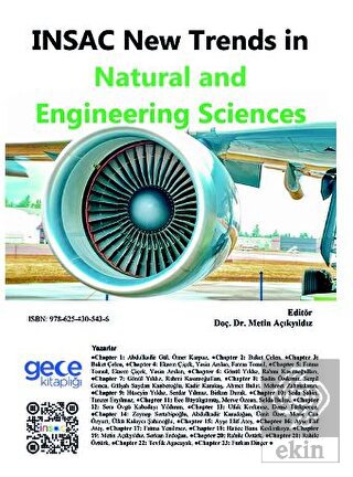 İNSAC New Trends in Natural and Engineering Scienc