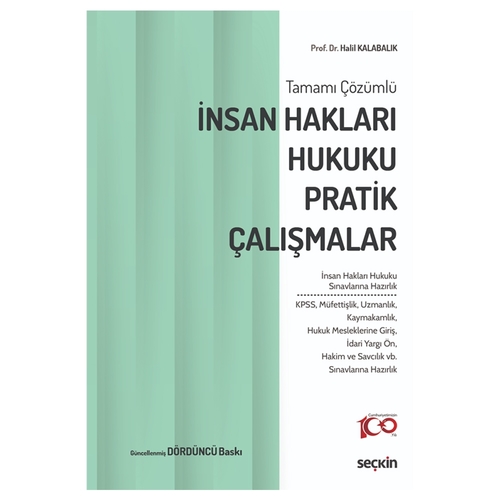 İnsan Hakları Hukuku Pratik Çalışmalar