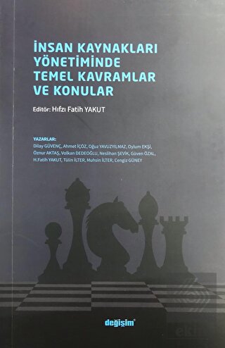 İnsan Kaynakları Yönetiminde Temel Kavramlar ve Ko