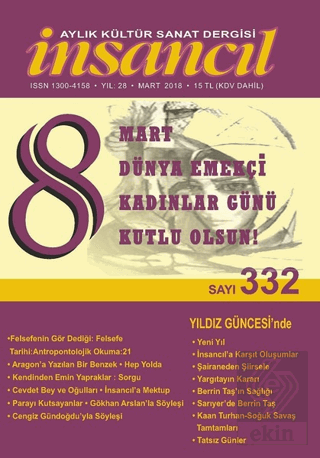 İnsancıl Dergisi Sayı: 332 Mart 2018
