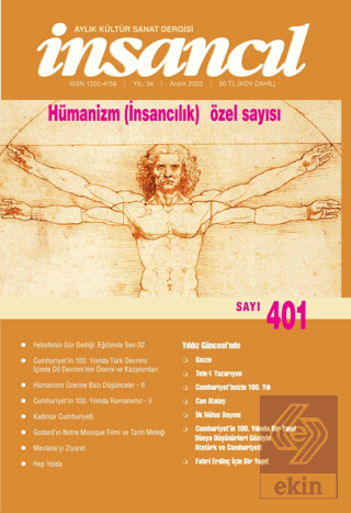 İnsancıl Dergisi Sayı: 401 Aralık 2023