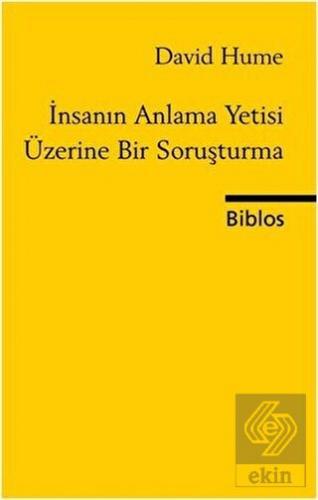 İnsanın Anlama Yetisi Üzerine Bir Soruşturma