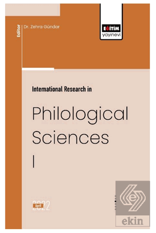 İnternational Research İn Philological Sciences I
