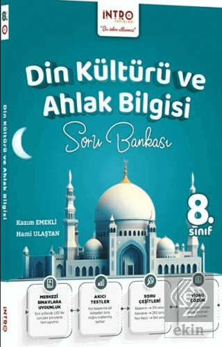 İntro Yayınları 8. Sınıf Din Kültürü ve Ahlak Bilgisi Soru Bankası Kol
