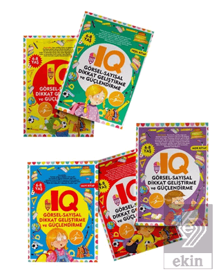 IQ Dikkat Geliştirme ve Güçlendirme Seti (5 Kitap