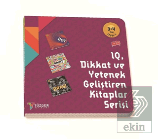 IQ Dİkkat ve Yetenek Geliştiren Kitaplar Serisi 3