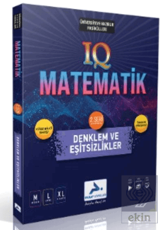 IQ Matematik - 2. Seri - Denklem ve Eşitsizlikler