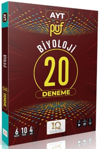 IQ Yayınları AYT Biyoloji Püf 20 li Deneme Kolektif IQ Yayınları Satın