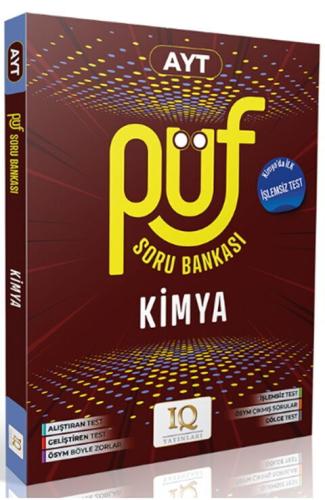 IQ Yayınları AYT Kimya Püf Soru Bankası Kolektif IQ Yayınları Satın Al
