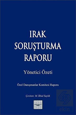 Irak Soruşturma Raporu