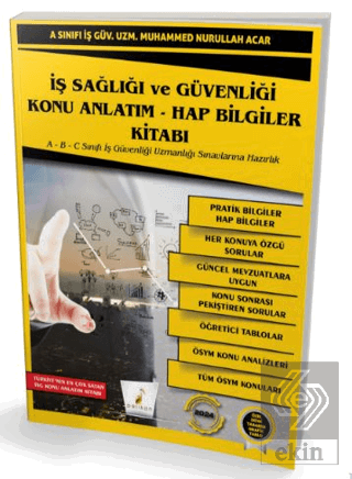 İş Sağlığı ve Güvenliği İSG Konu Anlatım Hap Bilgi