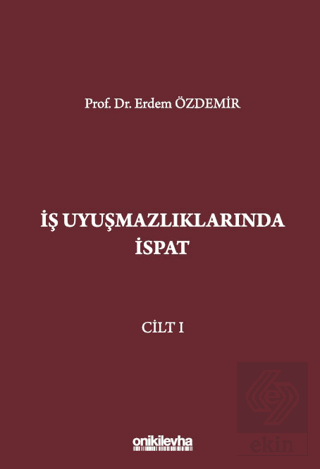 İş Uyuşmazlıklarında İspat (3 Cilt)