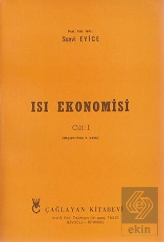 Isı Ekonomisi Cilt: 1
