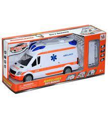 Işıklı Pilli ve Sesli Ambulans