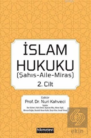 İslam Hukuku 2. Cilt